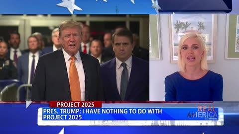 REAL AMERICA -- Dan Ball W/ Caroline Sunshine, Discussing Trump’s Plan vs. Project 2025, 7/9/24