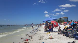 Fort Myers Beach, FL, Beach Bicycling Exploring 2022-07-31 part 3 of 3