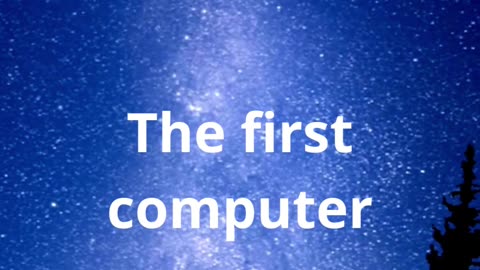 The first computer game?