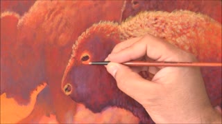 How To Paint Bison - Wildlife Art