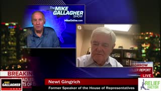 Newt Gingrich joins Mike to discuss the insanity we’re witnessing under the Biden administration