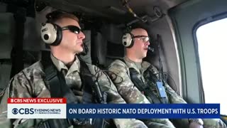 U.S. forces closest to the fight in Ukraine. HISTORIC DEPLOYMENT: