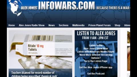 ALEX JONES SHOW FULL EPISODE JAN 23 2011 SUNDAY ARCHIVE