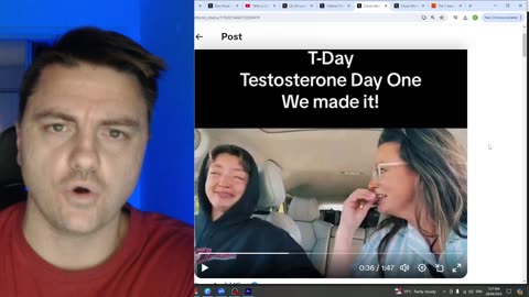 DERANGED Mother & Daughter Celebrate her 1st Day on TESTOSTERONE Should Parents like this be Arreste