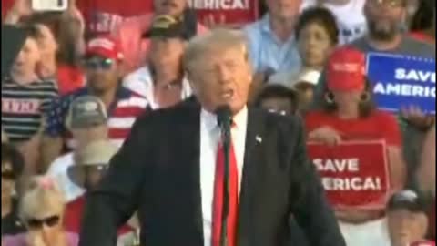 Trump Blasts Critical race Theory at Wellington,ohio Rally