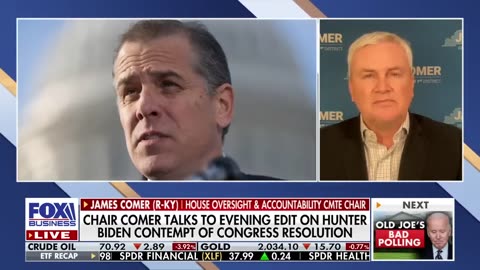 ‘ABSOLUTELY’: James Comer says Republicans have the votes to hold Hunter Biden in contempt