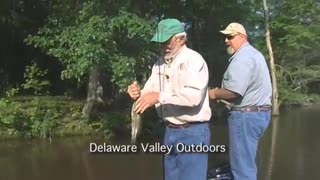 Salem Canal bass fishing