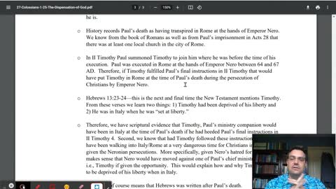 Was The New Testament Complete When Paul Wrote II Timothy?