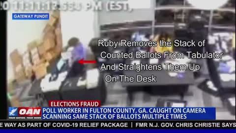 Ruby Freeman Georgia Election Worker Surveillance Video