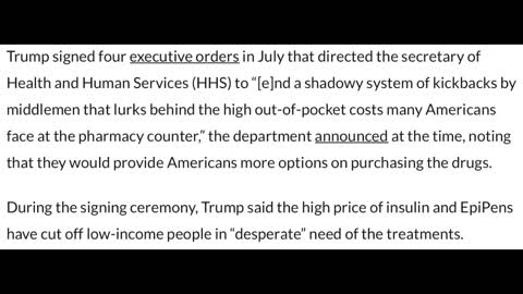 Biden Suspends Trump's Order to Slash Prices on Insulin & EpiPen