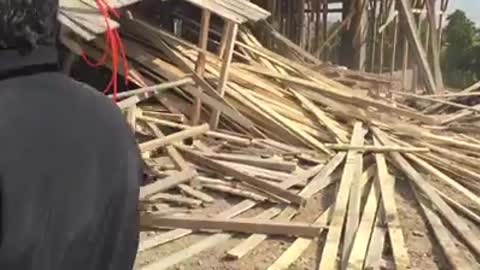 new build building demolish from illegal builder