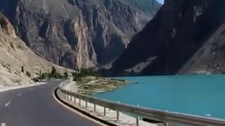 Amazing Hunza lake