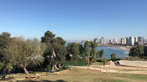 Tel Aviv, Israel seen from Jaffa/Joppa