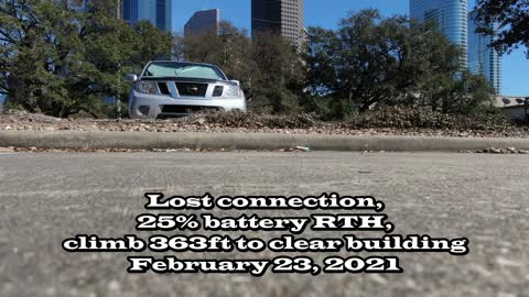 Lost Connection, 25% RTH, February 23, 2021