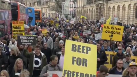 Oxford protest against 15 minutes cities