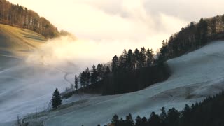 Beautiful Foggy Mountain