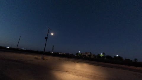 POV TIMELAPSE Twilight Driving Palmdale CA to Boron CA Grows Dark COOL