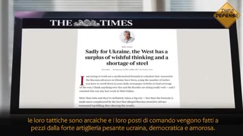 The Times: I media occidentali stanno nascondendo la verità sul conflitto russo-ucraino.