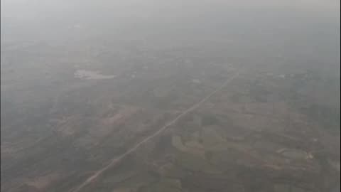 Windows Seat Camera Track Airplane View Travling Pakistan