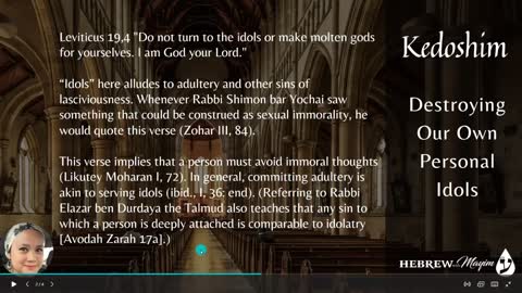Kedoshim - Learn Biblical Hebrew & Torah