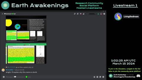 Earth Awakenings - Livestream 1 - #1479