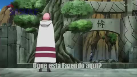 Sakura says she's pregnant with Sasuke