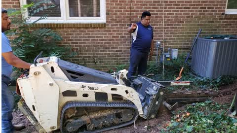 Triangle Reconstruction - French Drain in Cary, NC