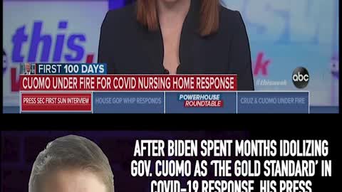 BIDEN PRESS SECRETARY DODGES ON QUESTION ABOUT BIDEN CALLING CUOMO 'THE GOLD STANDARD'