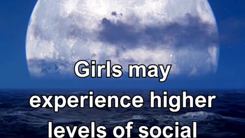 Girls may experience higher levels of social pressure to conform to gender stereotypes