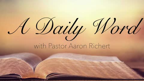 A Daily Word - November 25