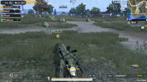 Sniper takes Out Mountain Intruders Pubg Mobile