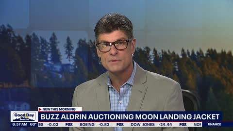 Buzz Aldrin auctioning moon landing jacket | FOX 13 Seattle