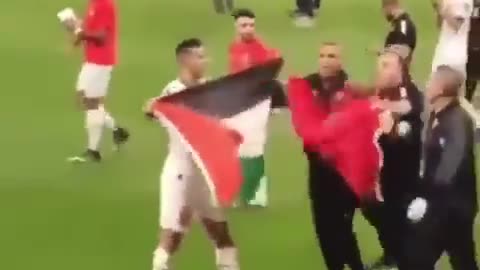 Christiano Ronaldo Supporting Palestine