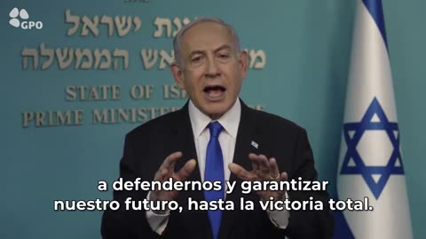 Netanyahu dice que el mundo esta al revés