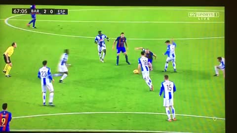 Messi's ball control is glorious