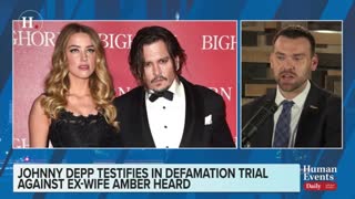 Jack Posobiec talks about Johnny Depp defamation trial against ex-wife Amber Heard "Amber Heard is the Taylor Lorenz of Hollywood"