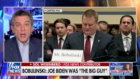 Sol Wisenberg Says Biden's 'Repeatedly' Lied About Family Business Involvement, Applauds Bobulinski