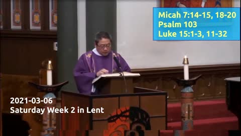 What has God Planned for Us: Homily 2021-03-06 Sautrday Week 2 of Lent