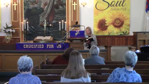 Palo Congregational Sunday Service for April 25, 2021