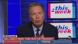 Kasich says he's 'very seriously’ considering running against Trump in 2020