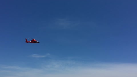 United States Coast Guard helicopter