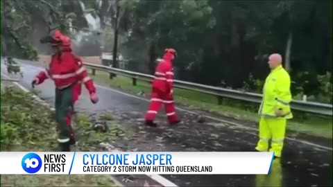 Cyclone Jasper Makes Landfall