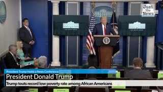 Trump touts record low poverty rate among African Americans