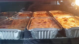 Cassava Cake Baking