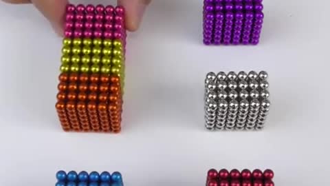 ASMR small block magnets colourful