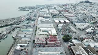 Drone Captures Empty City of San Francisco