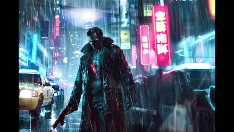 Zombie with a Shotgun Blade Runner Theme Vibes #36