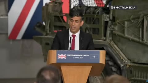 British Prime Minister Sunak opened his mouth and then he went ballistic.