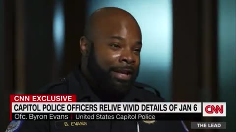 DC Police Officer Byron Evans Who Sued Republicans Under KKK Act for Racist Attacks on Jan. 6 - Now Admits He Was Watching it on TV that Day
