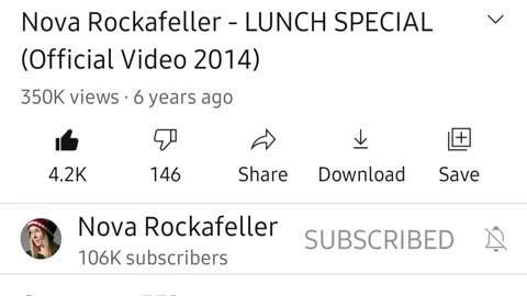 Nova Rockafeller lunch special